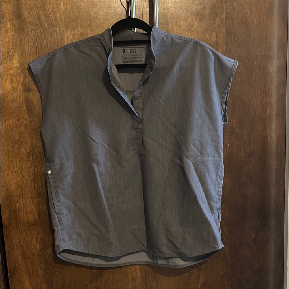 Figs Graphite Rafaela Scrub Top - Picture 3 of 3